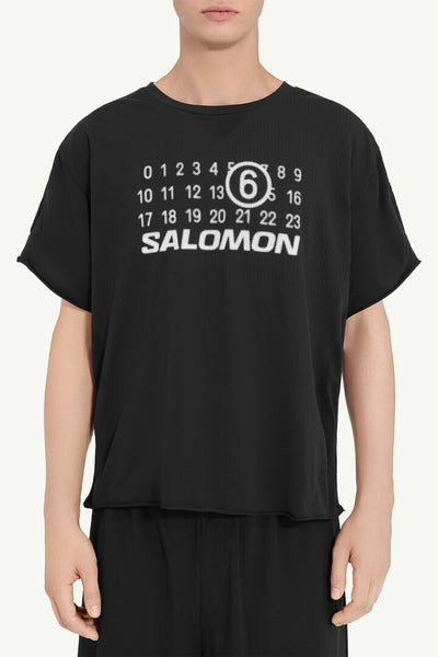 【SALOMON x MM6】Short Sleeve T-shirt ★送料関税込★ MM6 SALOMON T-SHIRT – Aztech Mountain