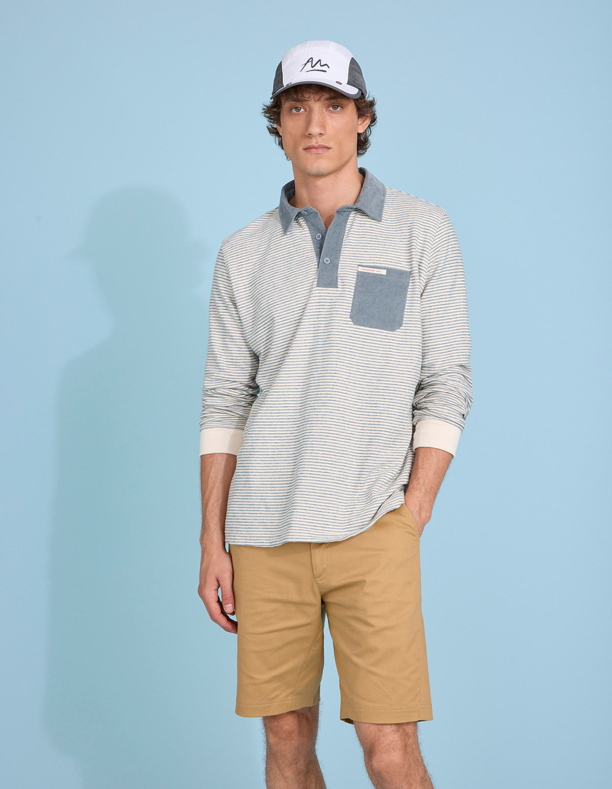 AMUNDSEN CHUKKA LONG SLEEVE POLO