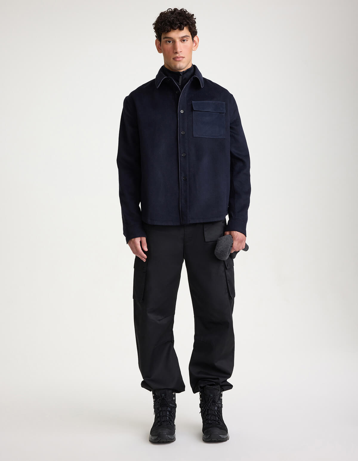 Sopris Shirt #Color_Navy_Cashmere
