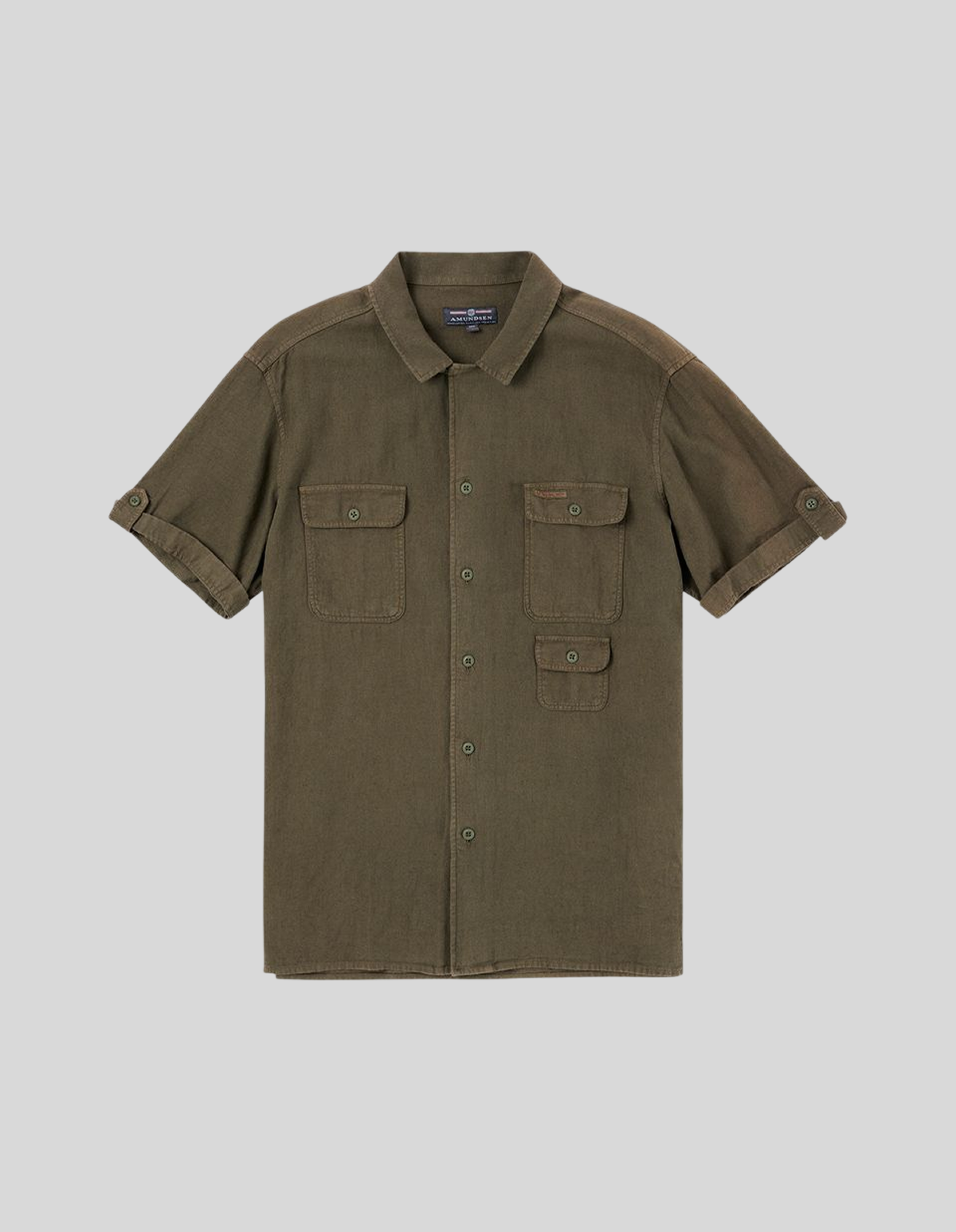 AMUNDSEN TRAVELLER LINEN CAMP SHIRT