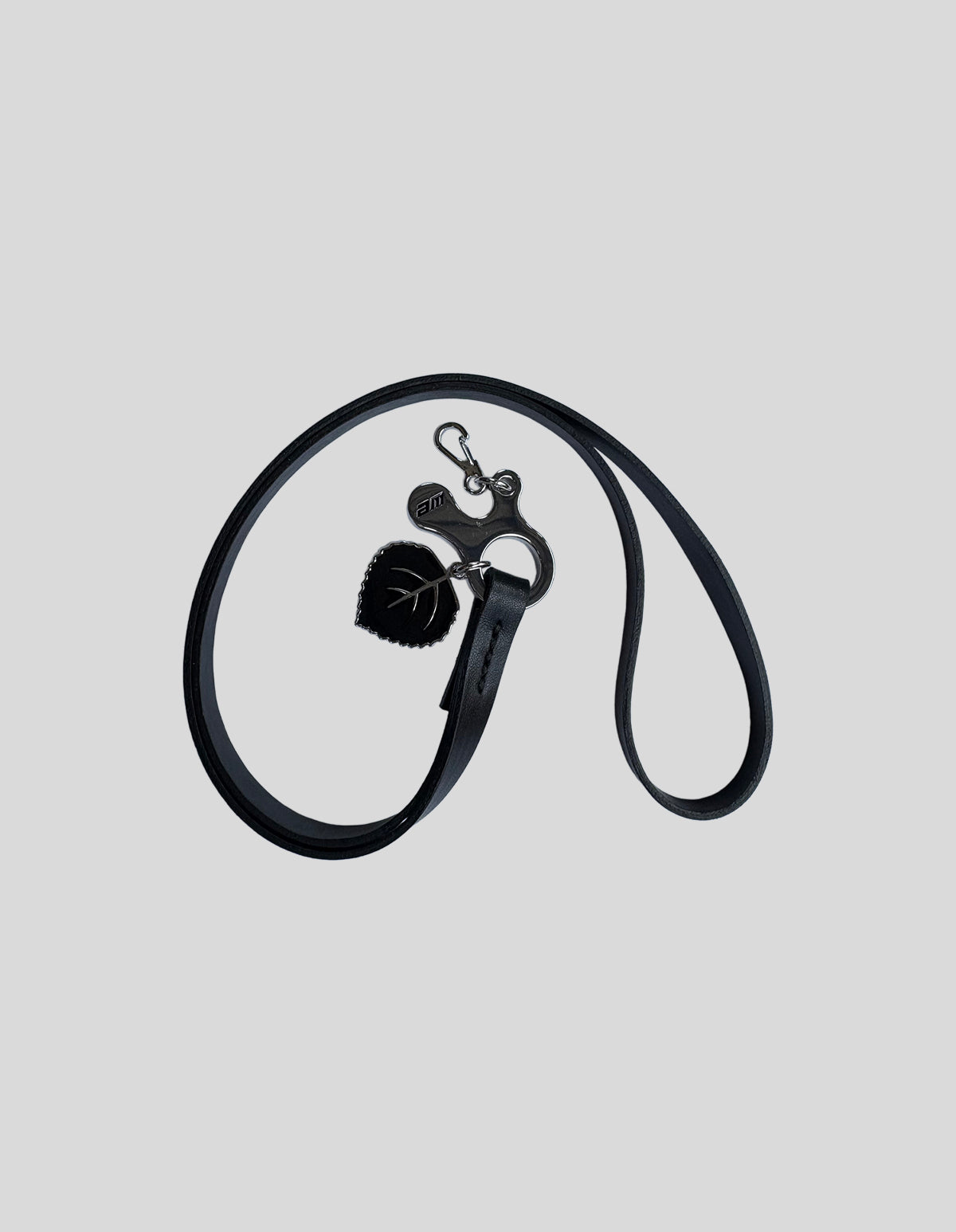 Aspen Leaf Leather Key Lanyard Ski Jewelry