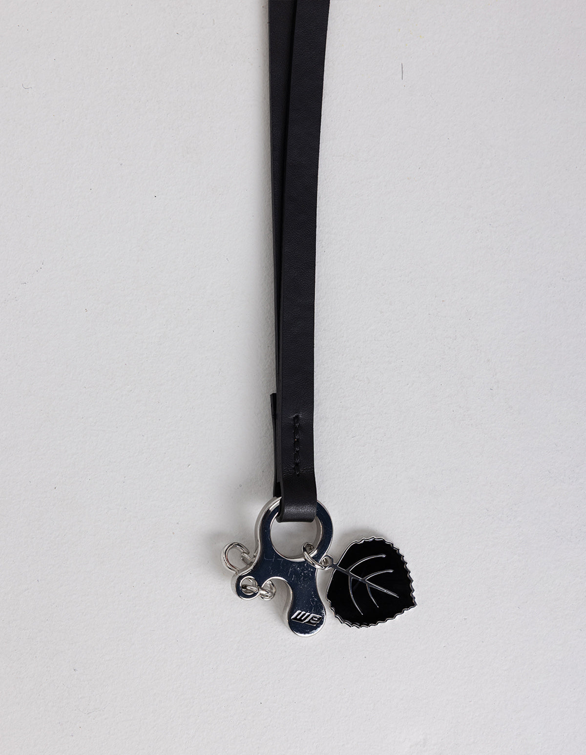 Aspen Leaf Leather Key Lanyard Ski Jewelry