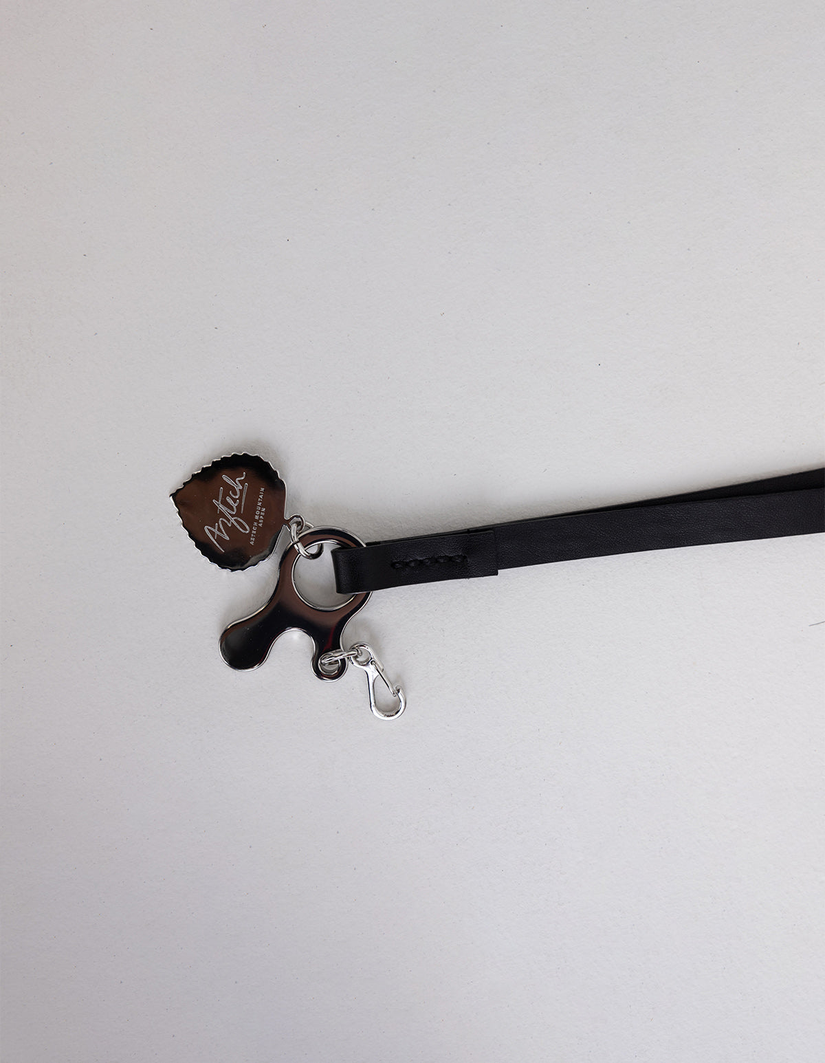 Aspen Leaf Leather Key Lanyard Ski Jewelry