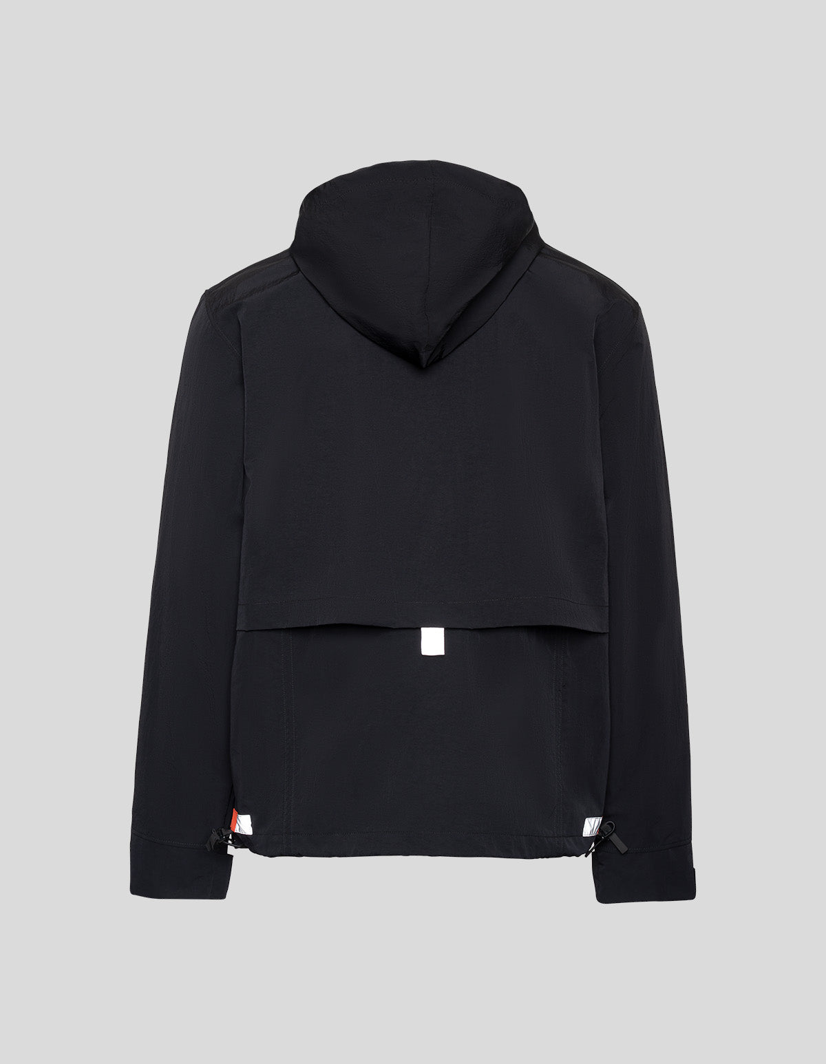 Sport Tech Nylon Jacket in Space Back from behind