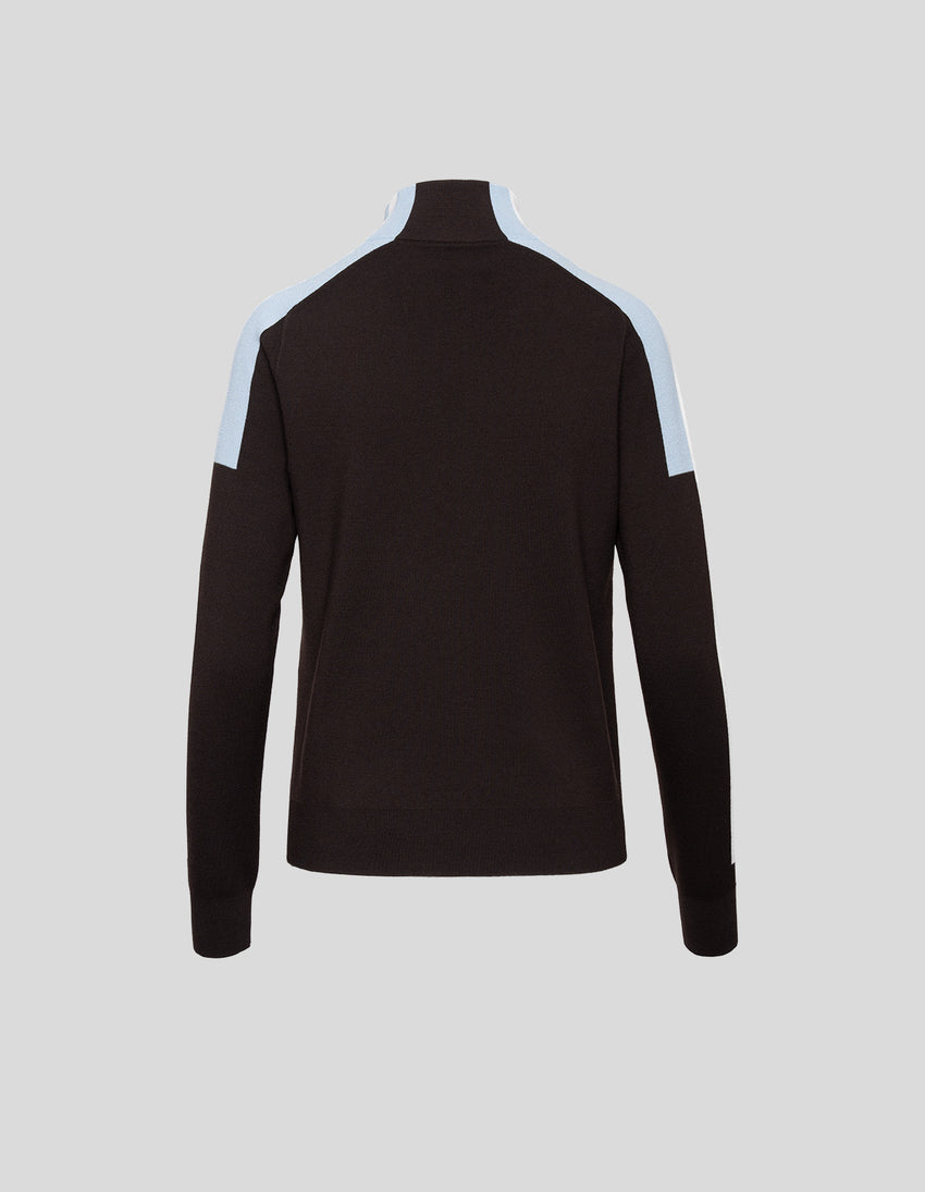 Caroline Mock Neck Pullover