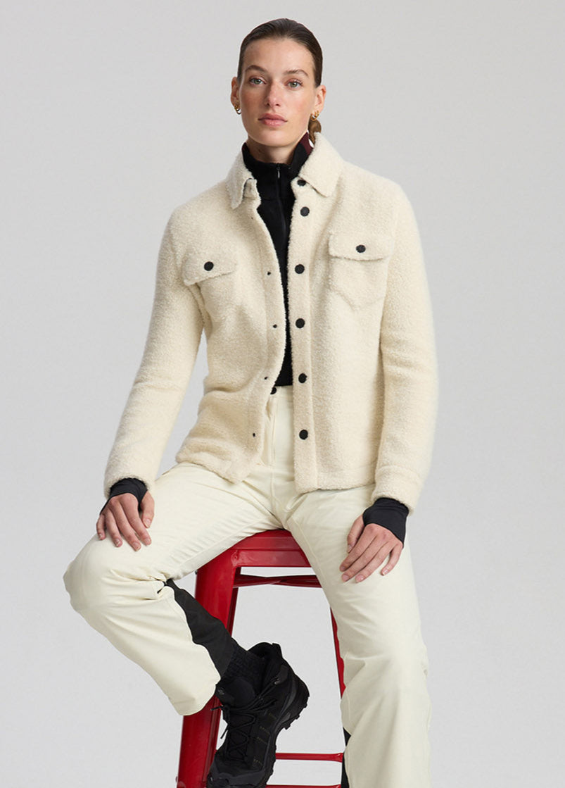 Performance Ski Cashmere Button Shirt