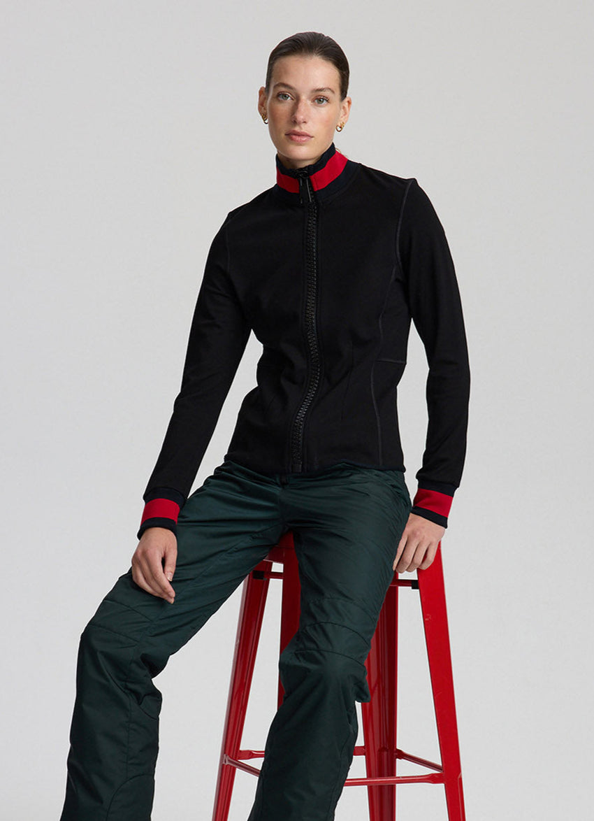 Performance Ski Jersey Zip Fleece