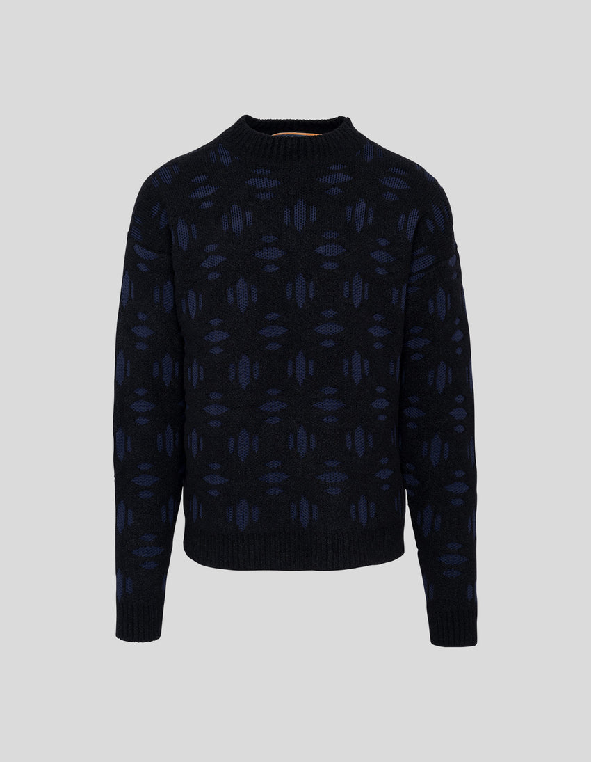 Snowflake Cashmere Crew