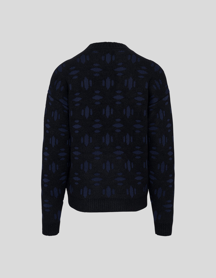 Snowflake Cashmere Crew
