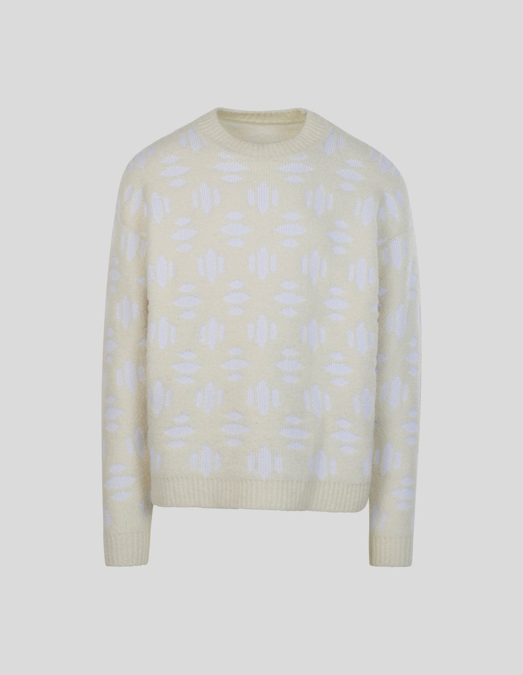 Snowflake Cashmere Crew
