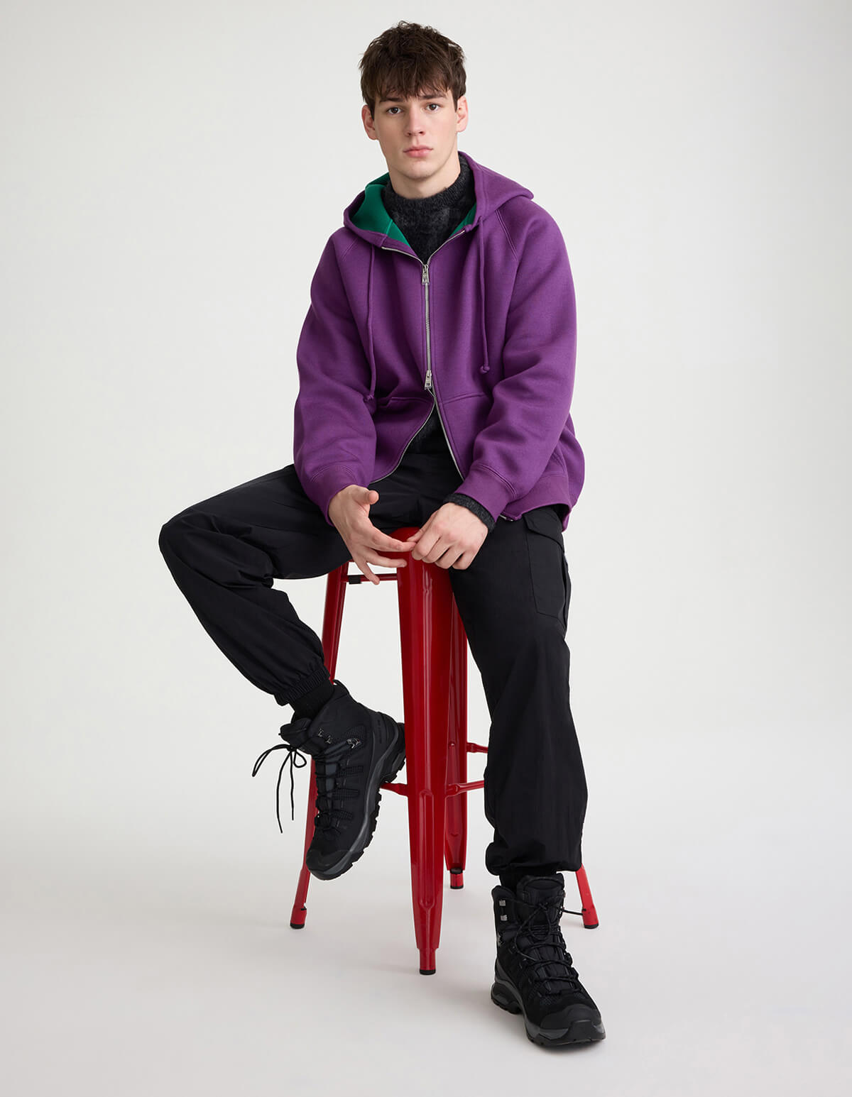 Duane Street Zip Hoody
