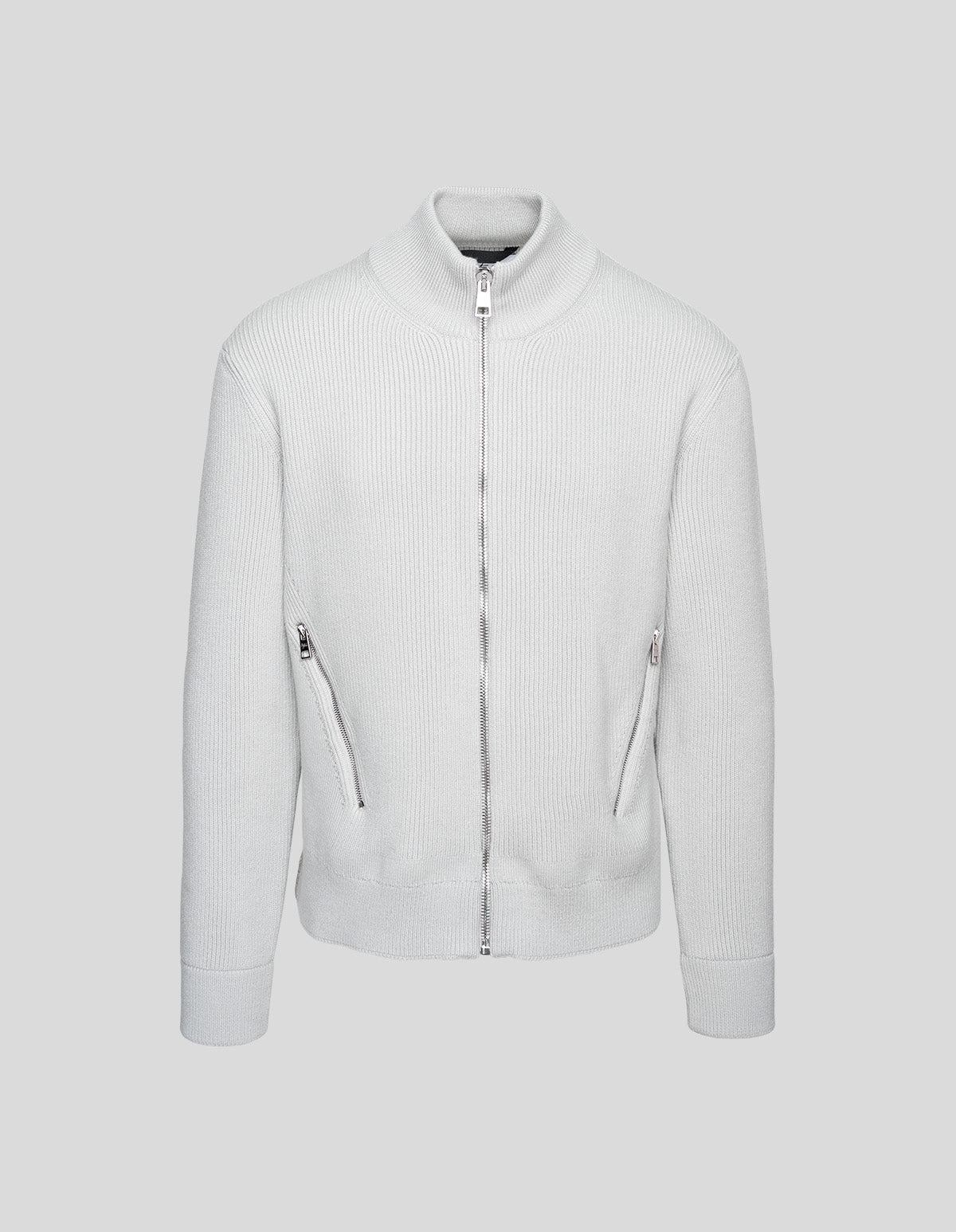 Merino Hybrid Zip Sweater
