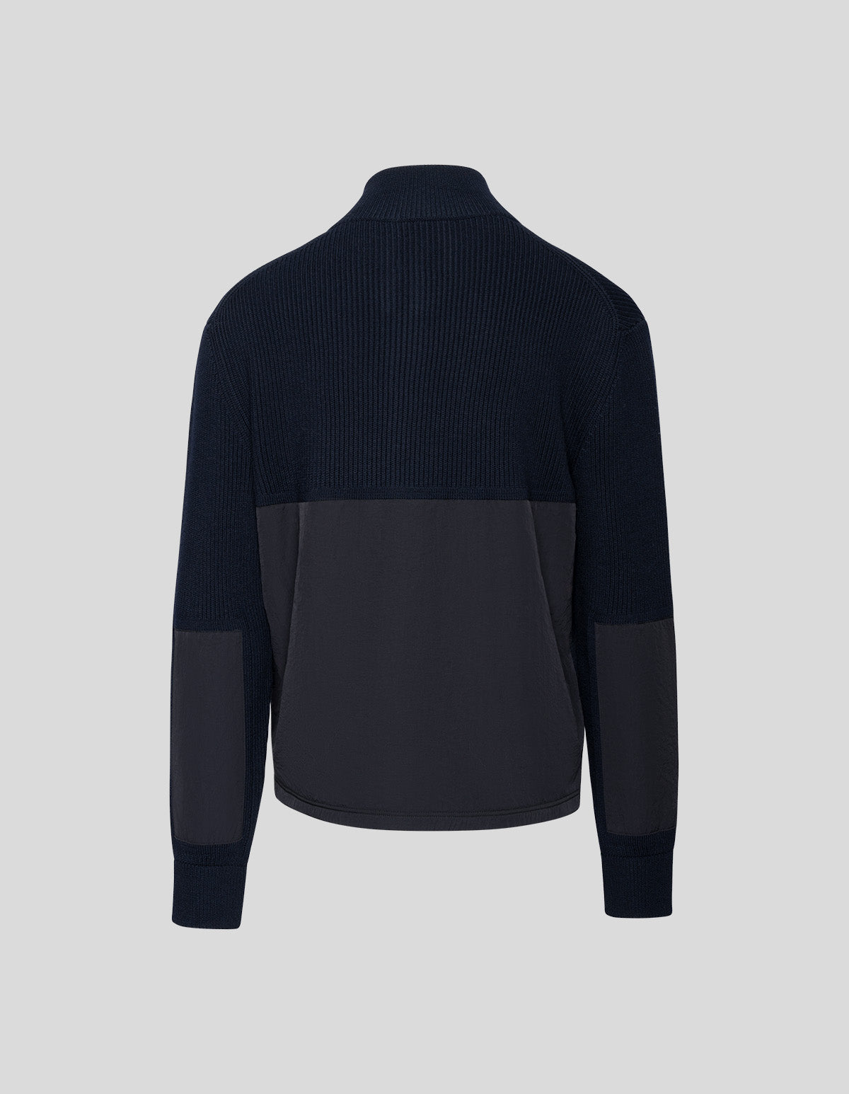 Merino Hybrid Zip Sweater