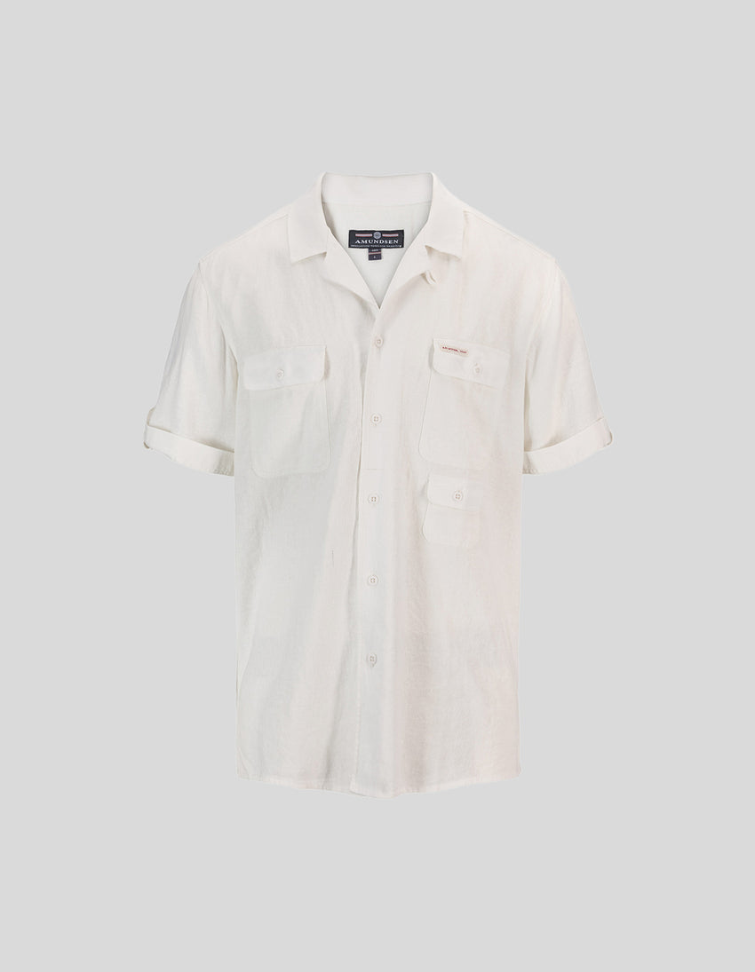 AMUNDSEN TRAVELLER LINEN CAMP SHIRT