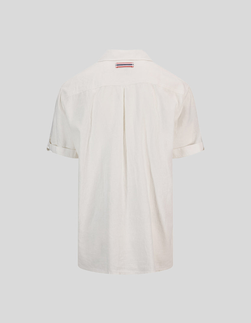 AMUNDSEN TRAVELLER LINEN CAMP SHIRT
