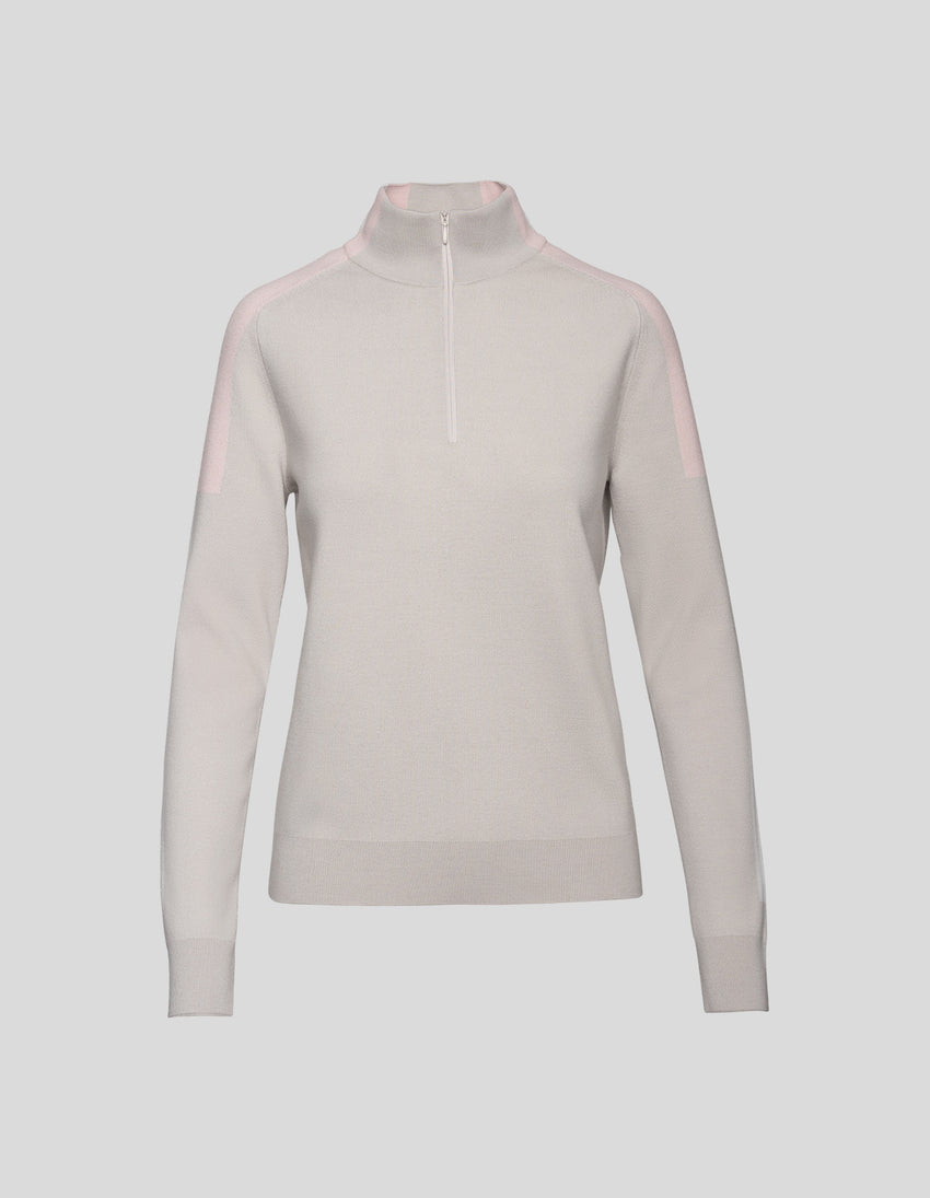Caroline Mock Neck Pullover