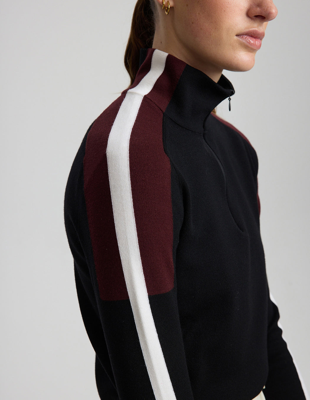 Caroline Mock Neck Pullover