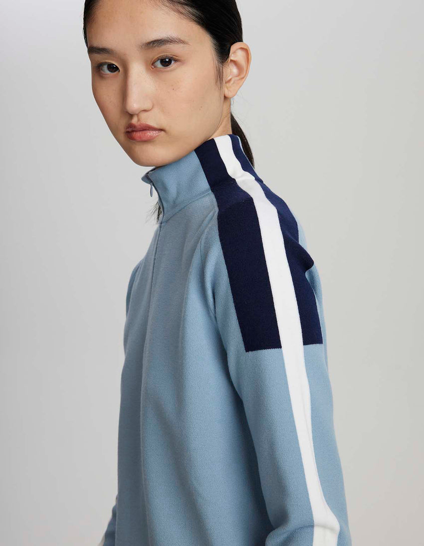 Caroline Mock Neck Pullover