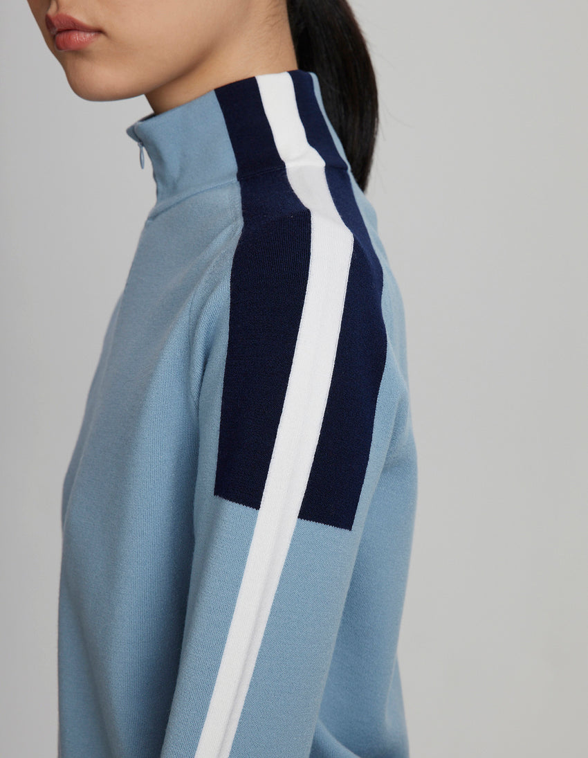 Caroline Mock Neck Pullover