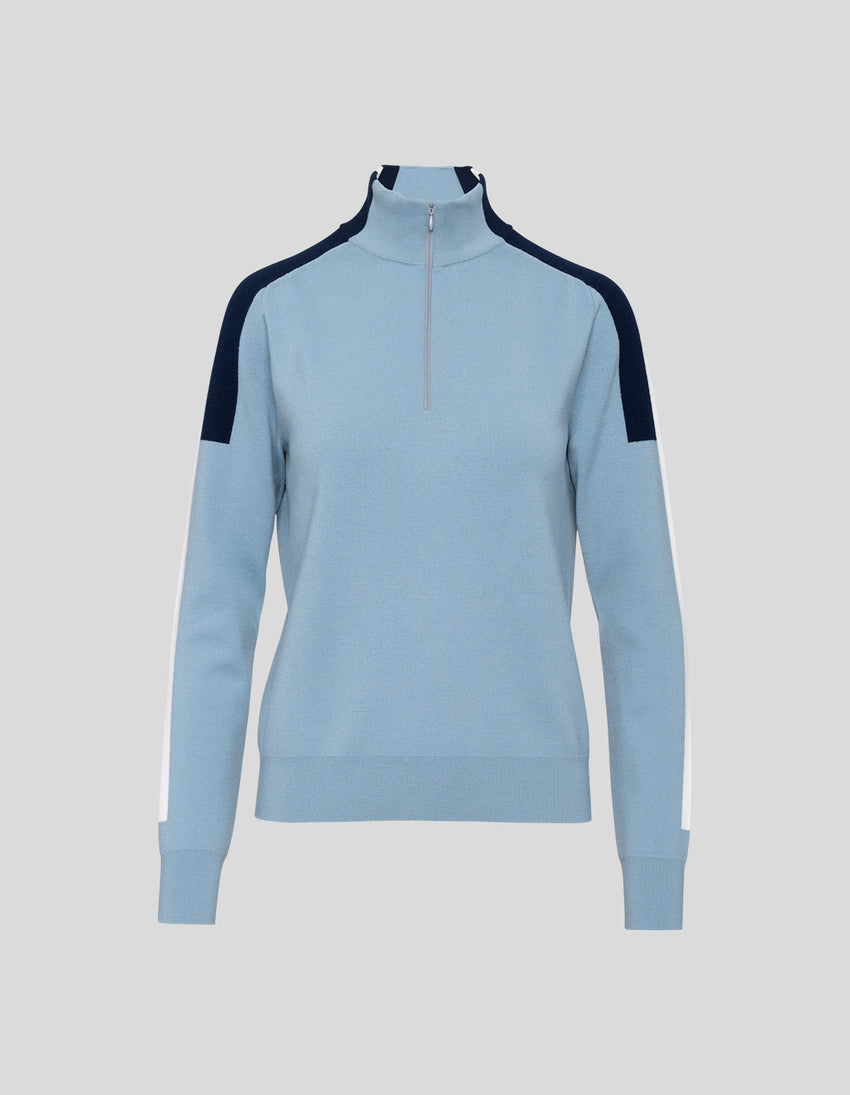 Caroline Mock Neck Pullover