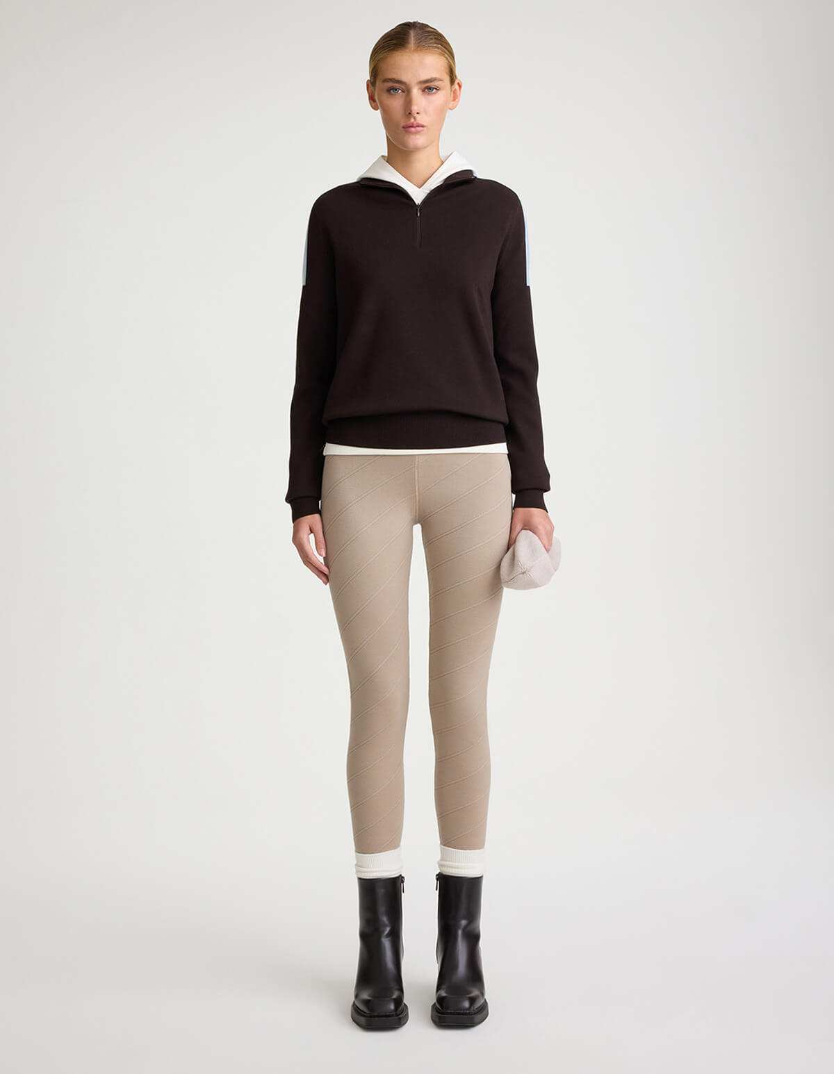 Caroline Mock Neck Pullover