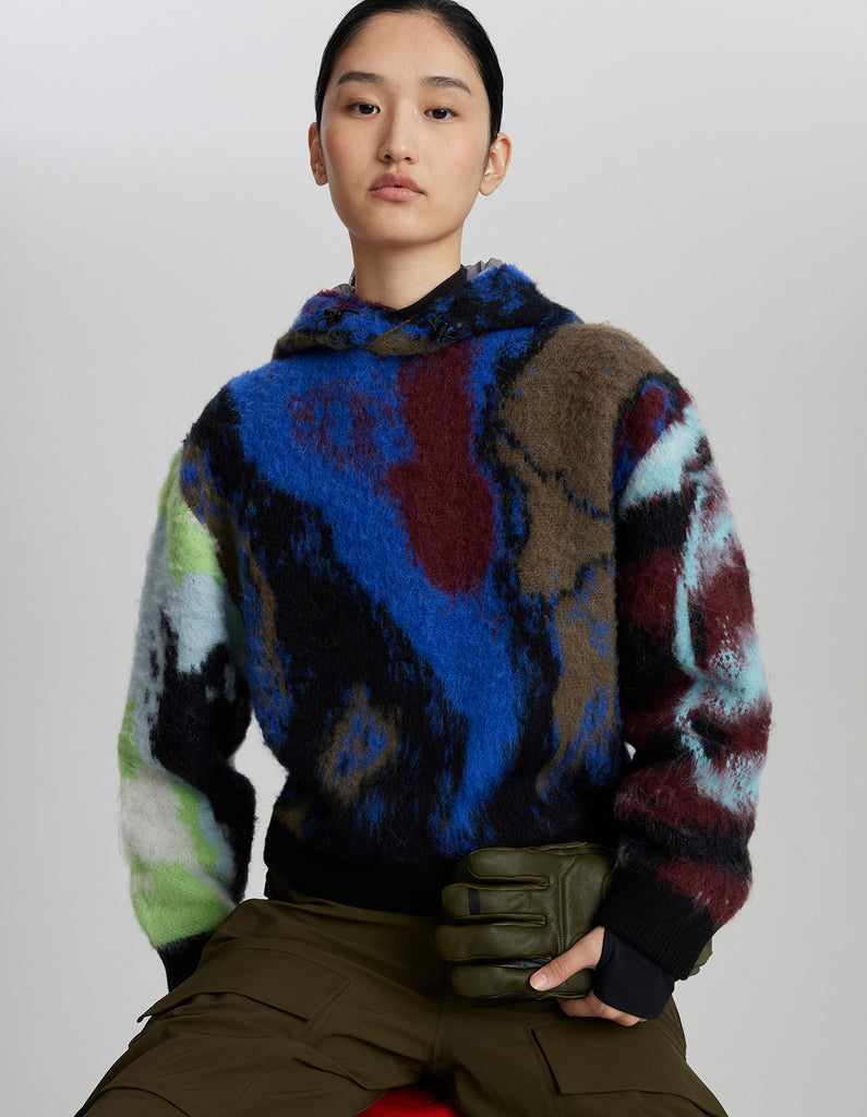 【希少】The Rugged Clothing 紺ブレ L Free&Easy Furistic Hoody – Aztech Mountain