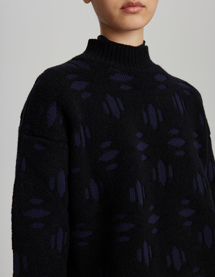 Snowflake Cashmere Sweater