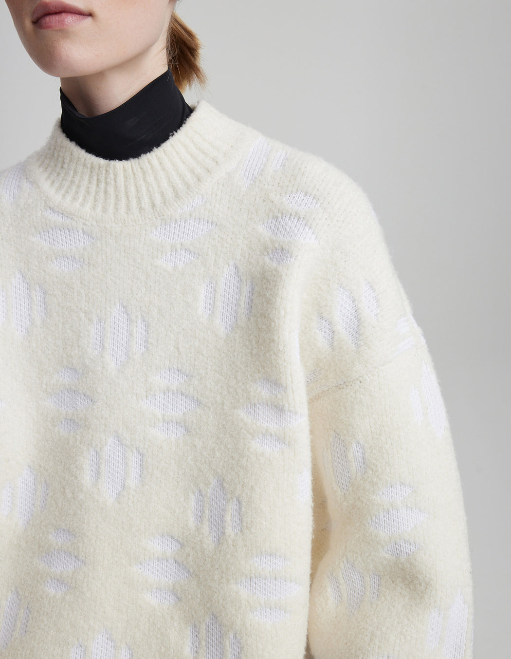Snowflake Cashmere Sweater
