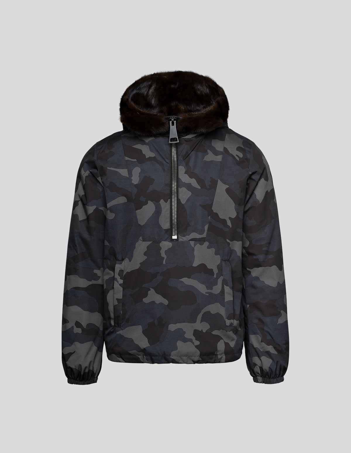 NOL STEEPC] Camouflage Fur Hooded N2B Jacket - BCAESAR