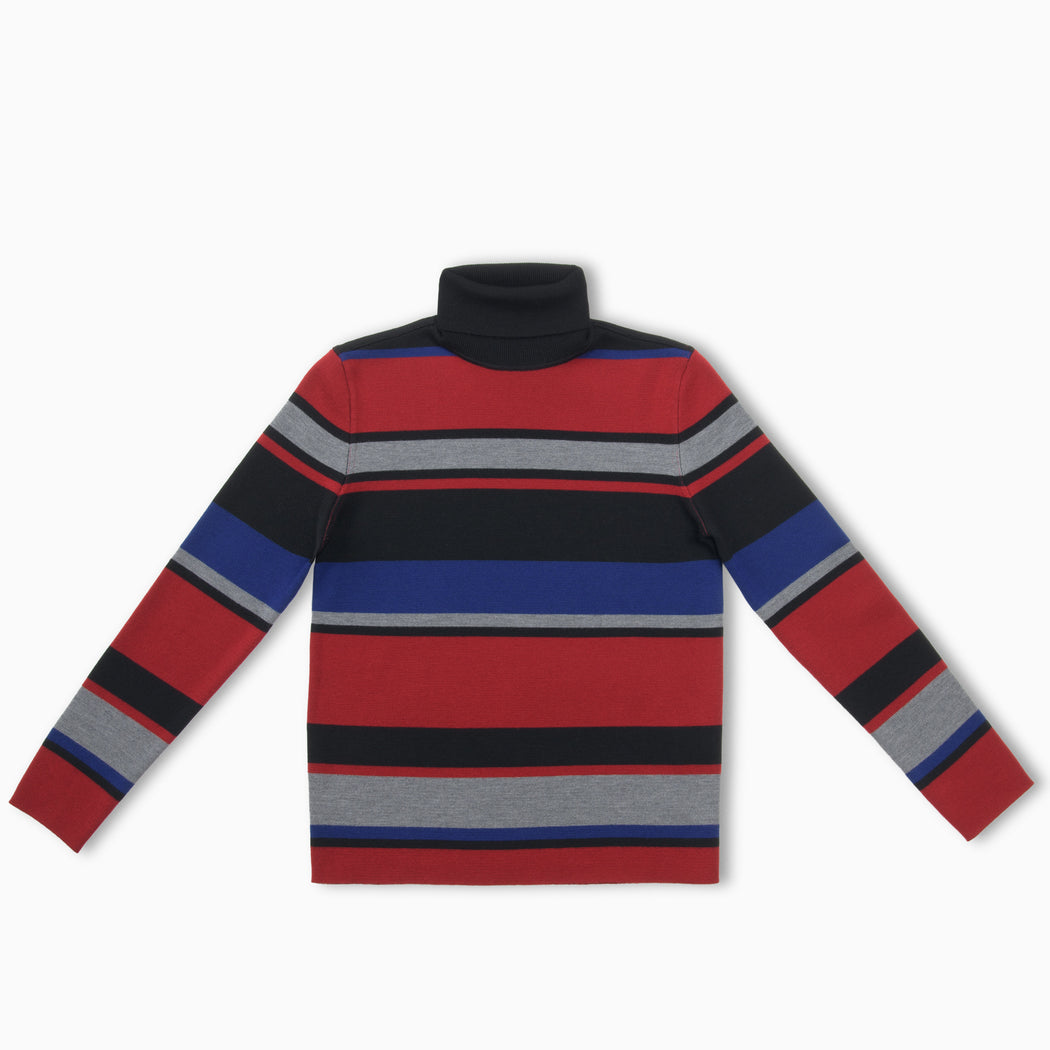 Matterhorn Striped Turtleneck