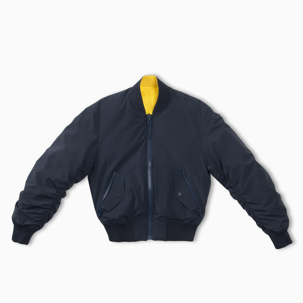 Silver Queen Reversible Bomber
