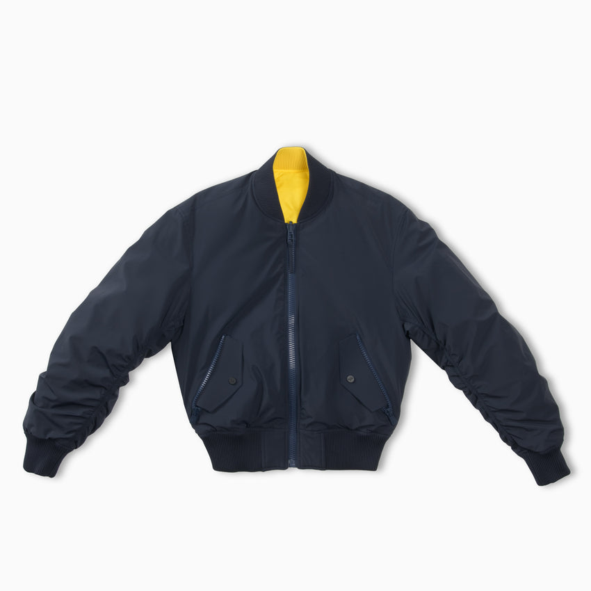 Silver Queen Reversible Bomber