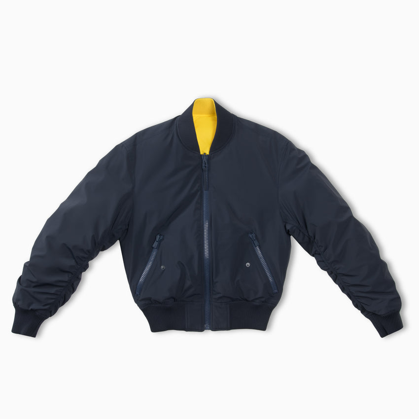 Silver Queen Reversible Bomber