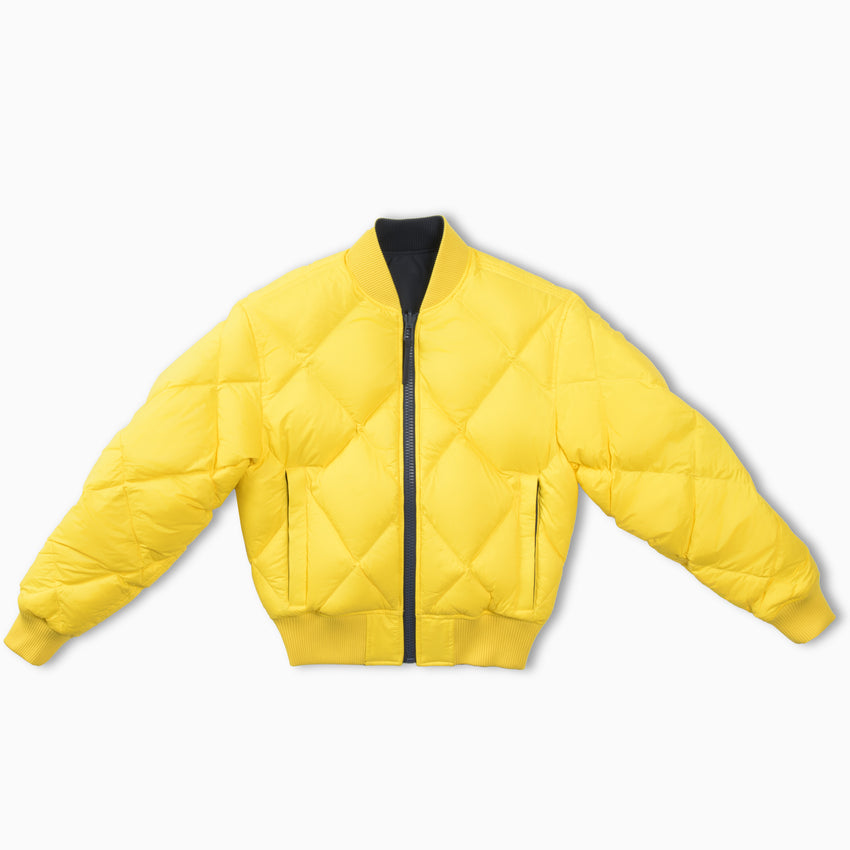 Silver Queen Reversible Bomber