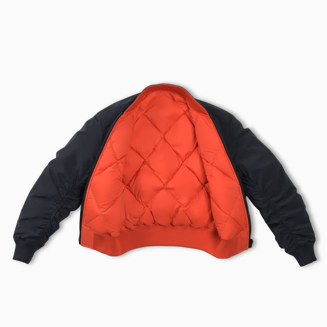 Silver Queen Reversible Bomber