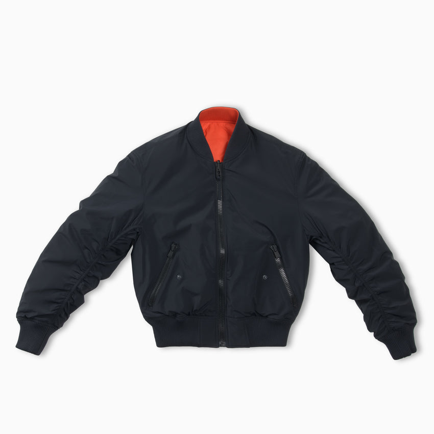 Silver Queen Reversible Bomber