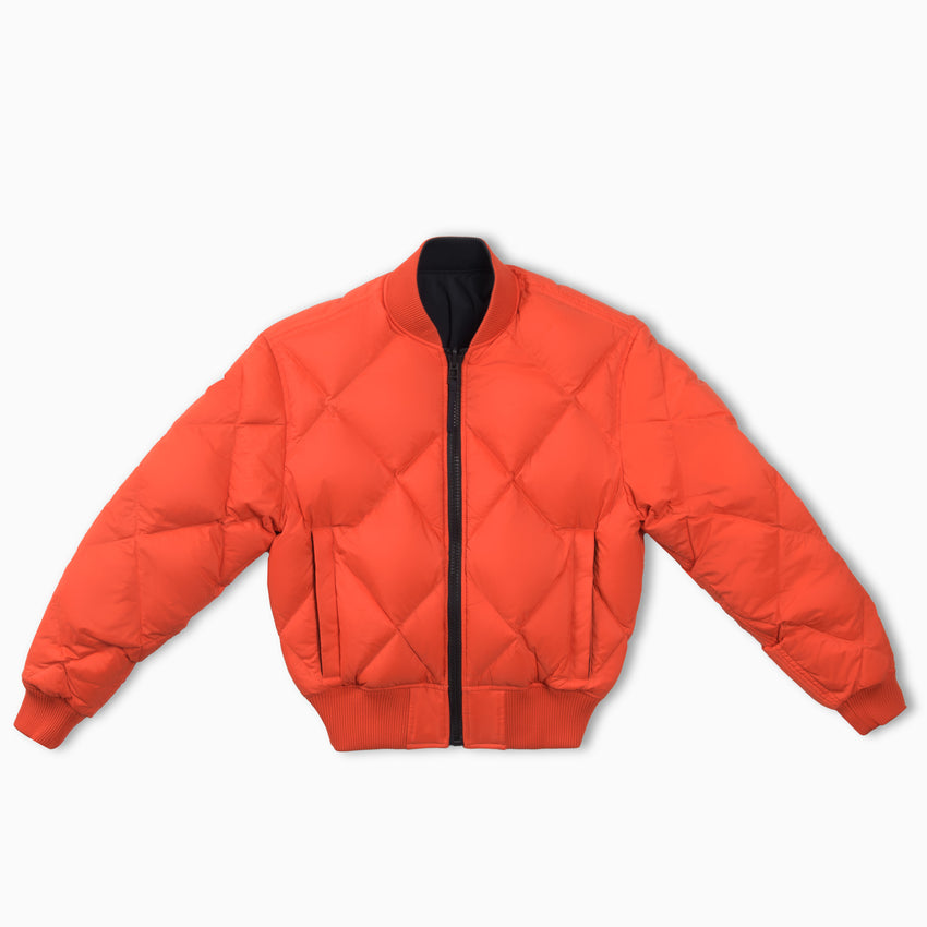 Silver Queen Reversible Bomber