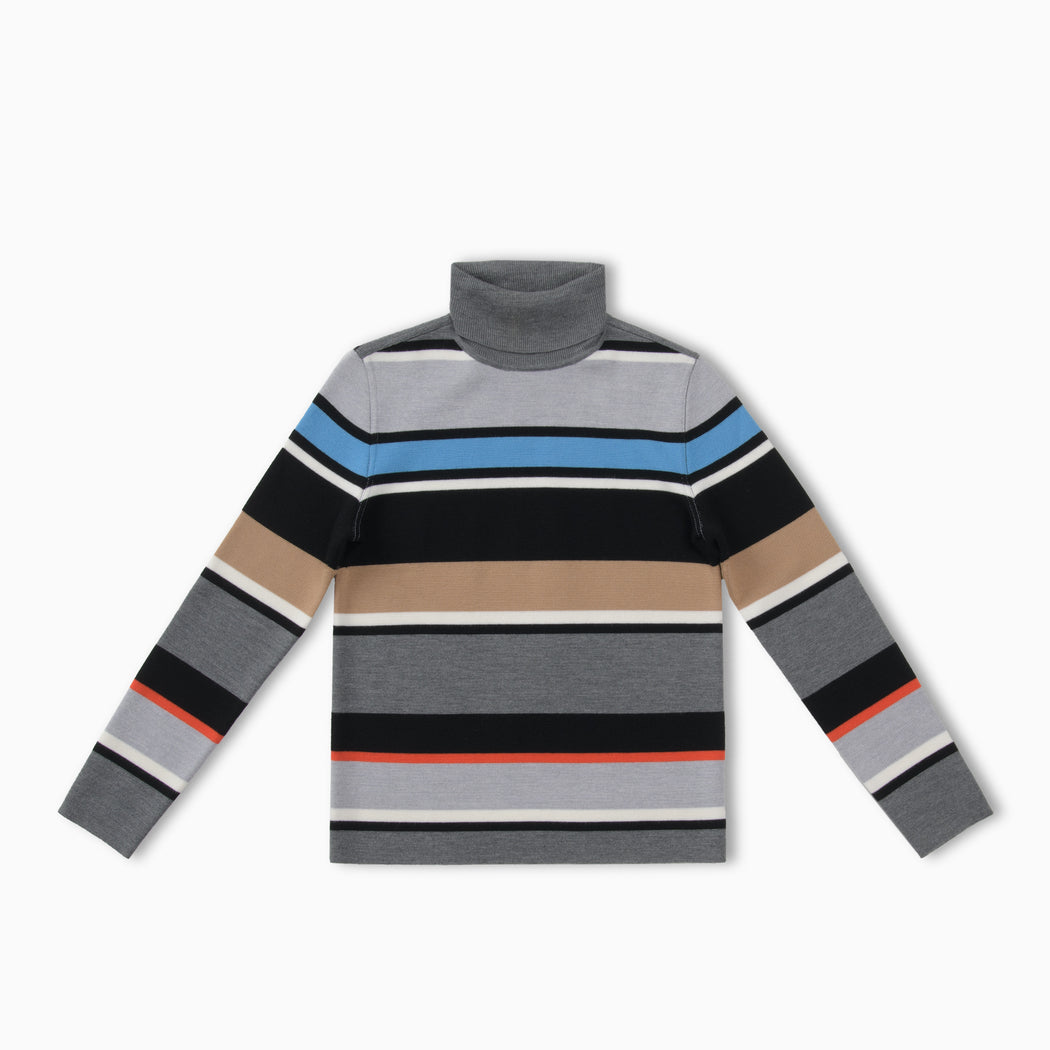 Matterhorn Striped Turtleneck