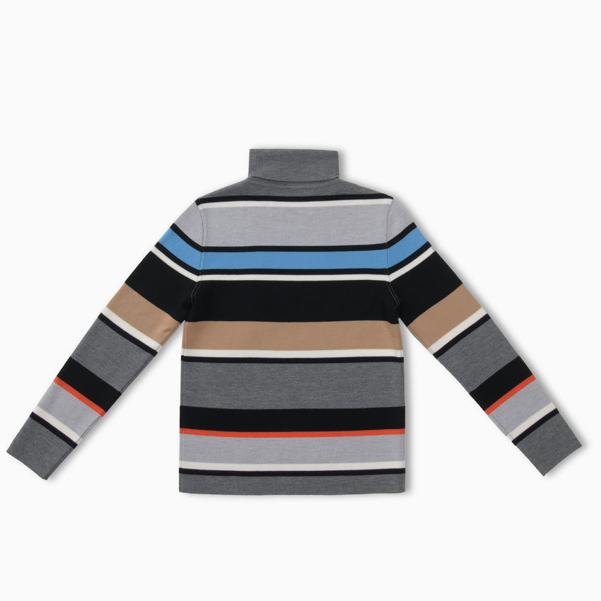 Matterhorn Striped Turtleneck