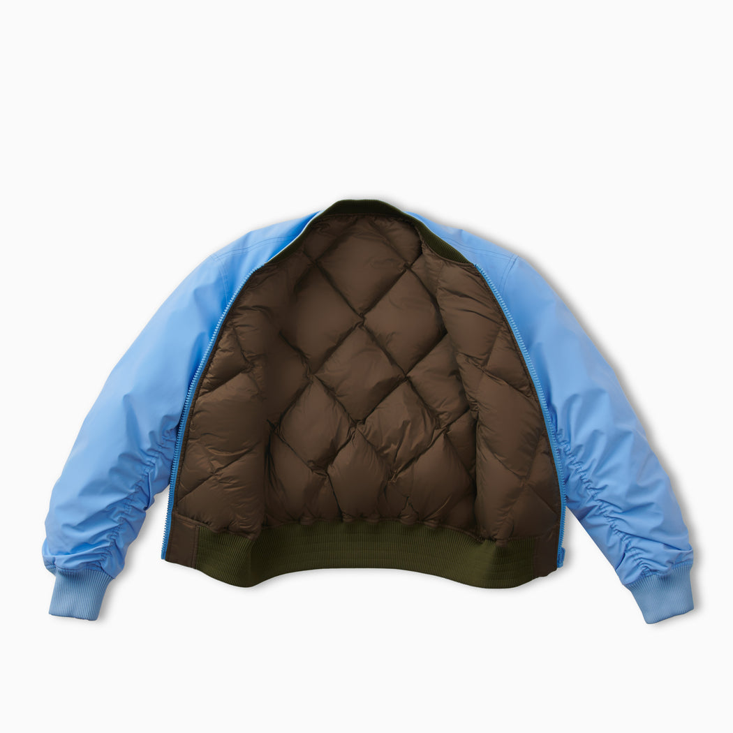 Silver Queen Reversible Bomber