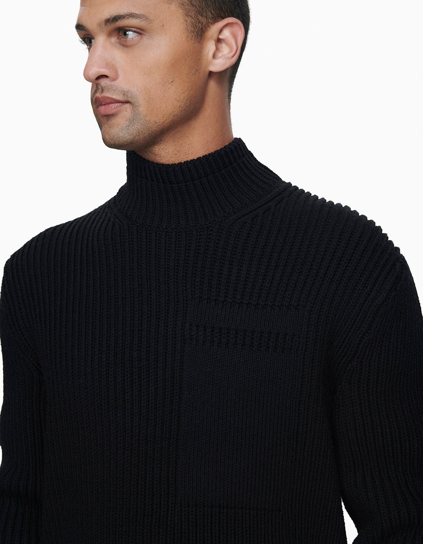 Rosa Alpina Ribbed Turtleneck