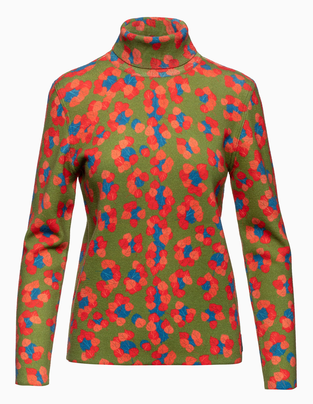 Matterhorn Leopard Turtleneck