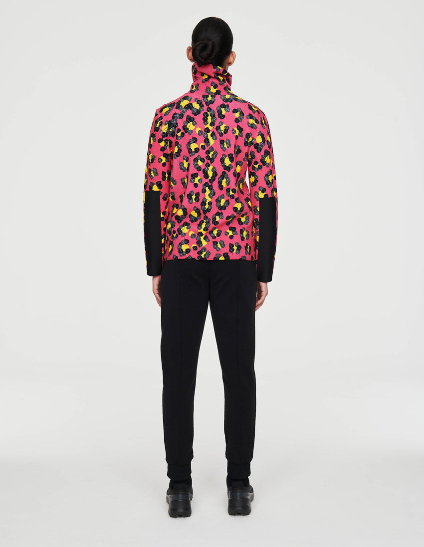 Matterhorn Leopard Turtleneck