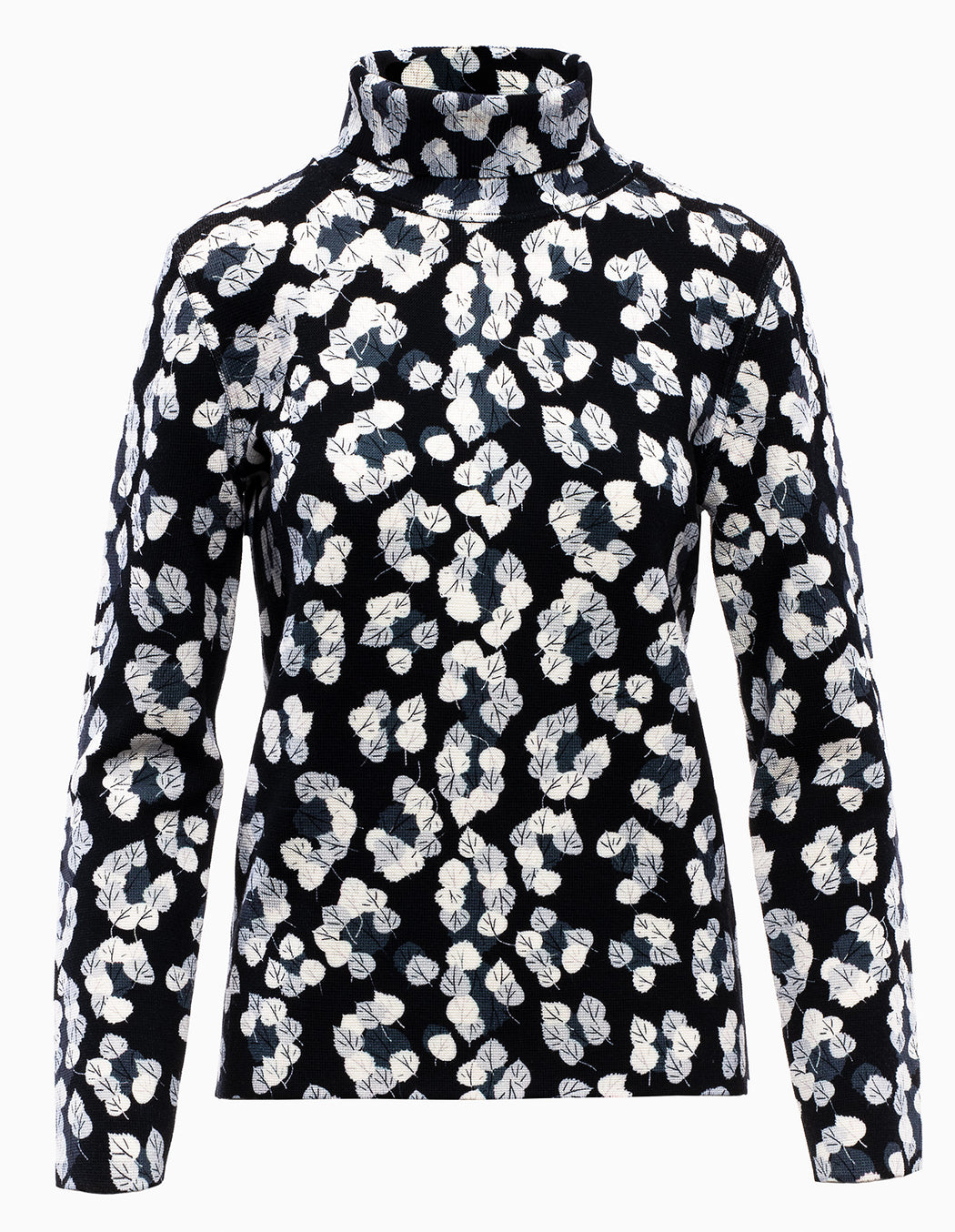 Matterhorn Leopard Turtleneck