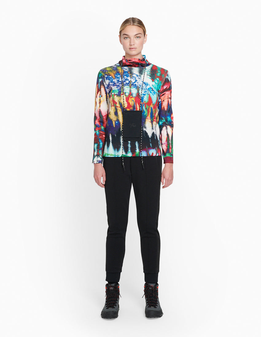 Matterhorn Tie Dye Turtleneck