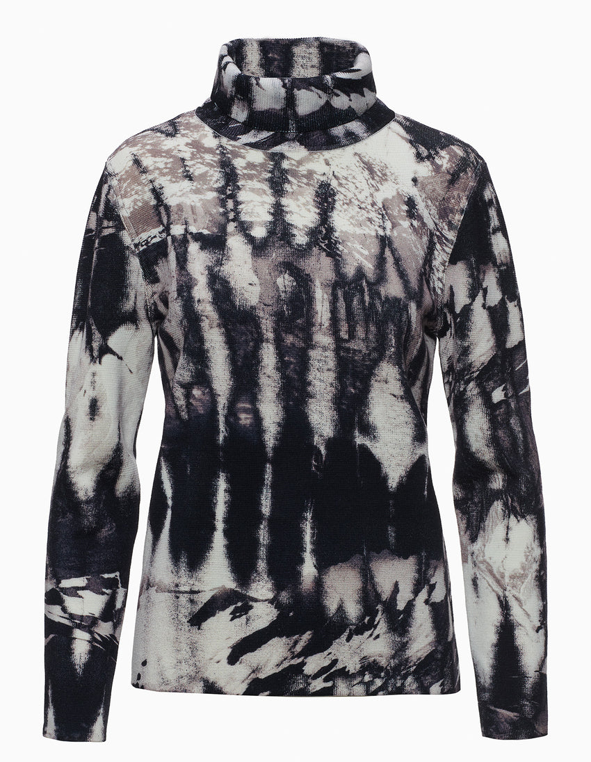 Matterhorn Tie Dye Turtleneck